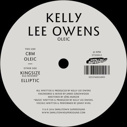 Kelly Lee Owens : Oleic (12", EP)