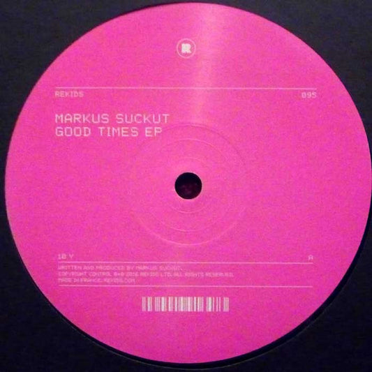 Markus Suckut : Good Times EP (12", EP)