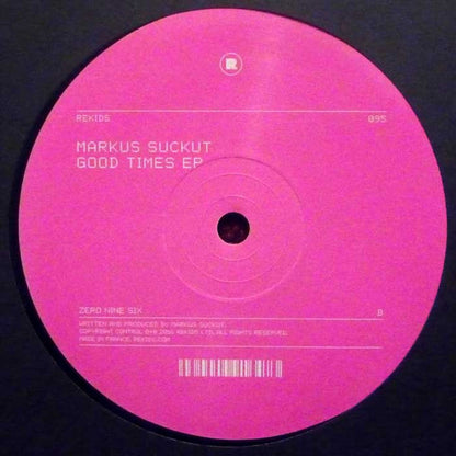 Markus Suckut : Good Times EP (12", EP)