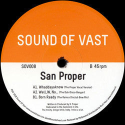 San Proper : The Rollercoaster Surprise (12", EP)