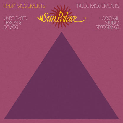 Sun Palace – Raw Movements / Rude Movements (2xLP, BBE, 2016) Front Cover