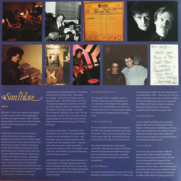 Sun Palace – Raw Movements / Rude Movements (2xLP, BBE, 2016) Image 3