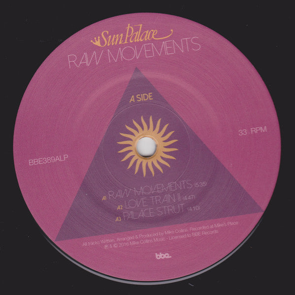 Sun Palace – Raw Movements / Rude Movements (2xLP, BBE, 2016) Image 5