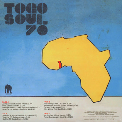 Various : Togo Soul 70 (2xLP, Comp)