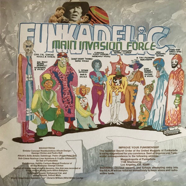 Funkadelic - Let's Take It To The Stage (LP) (Gatefold) – Further