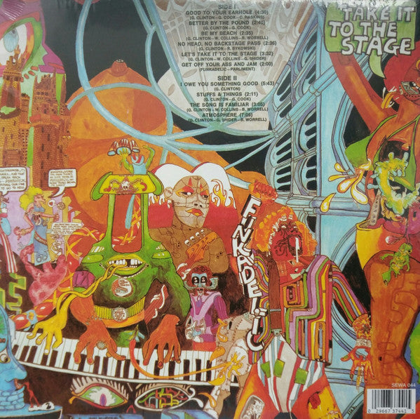 Funkadelic : Let's Take It To The Stage (LP, Album, RE, Gat)