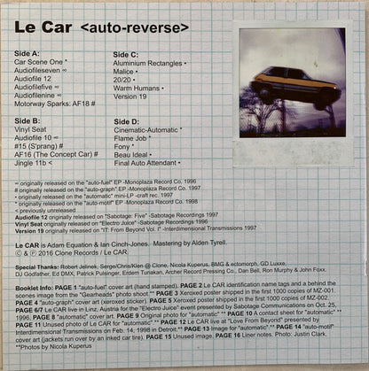 Le Car : Auto-Reverse (2xLP, Comp, Ltd)