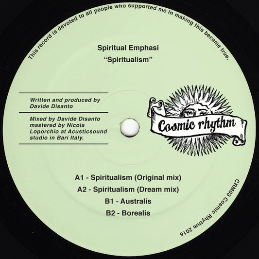 Spiritual Emphasi : Spiritualism (12")