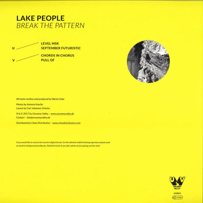 Lake People : Break The Pattern (12")