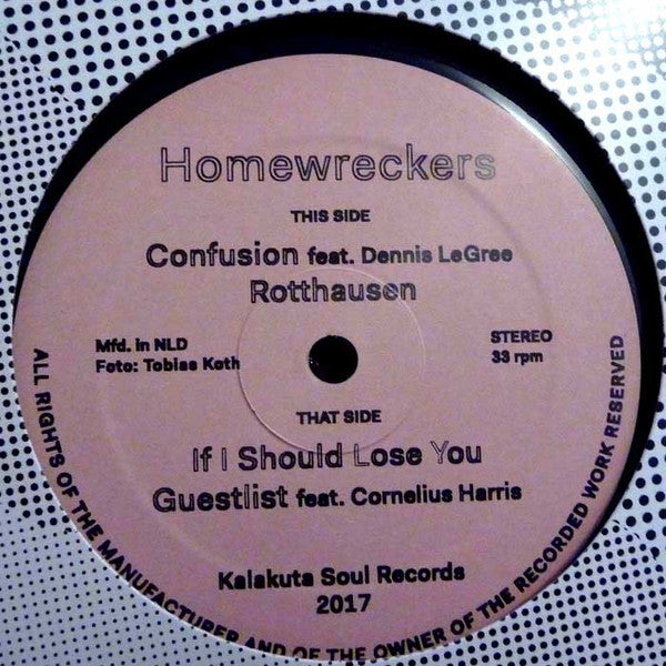 Homewreckers : Confusion EP (12", EP)