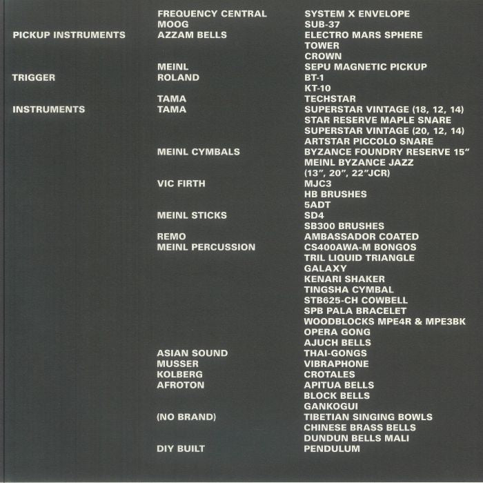 9MS – Lunch (LP, Squama, 2026) Back Cover