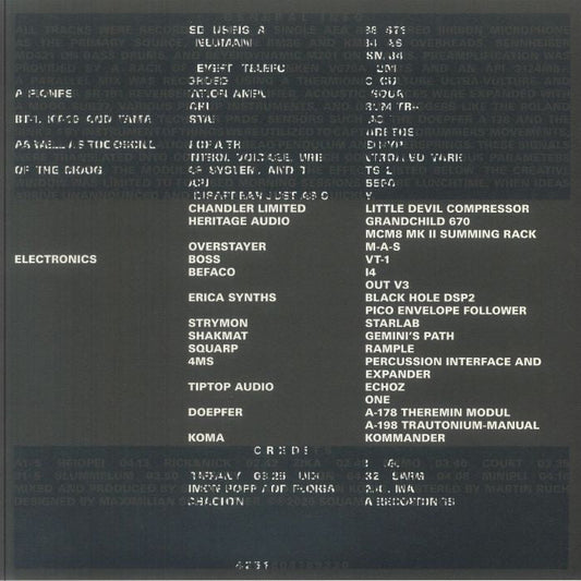9MS – Lunch (LP, Squama, 2026) Front Cover
