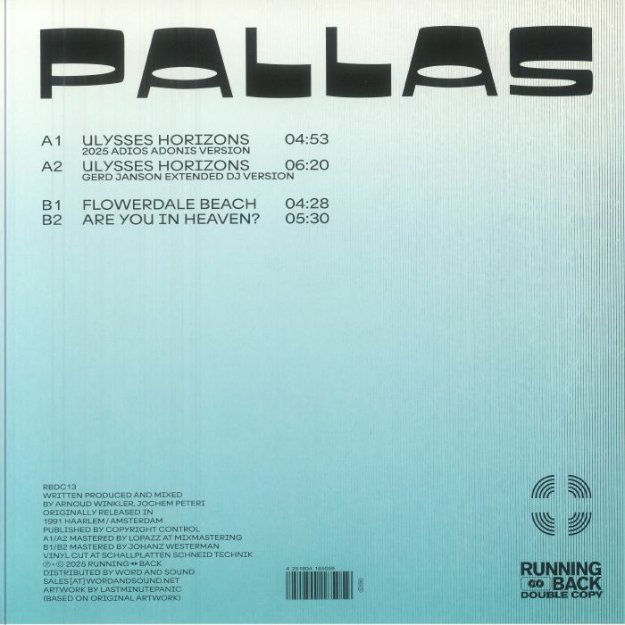 Pallas - A Taste Of Ulysses (12")