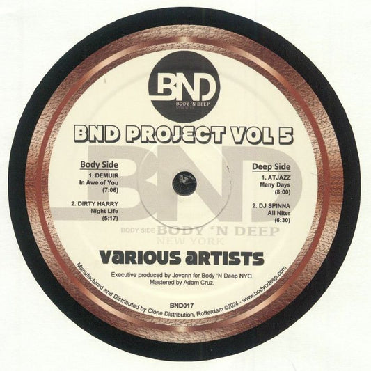 Various - BND Project Vol 5 (12")