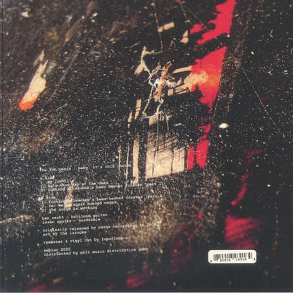 The Fun Years – Baby, It's Cold Inside (LP, Keplar, 2025) Back Cover