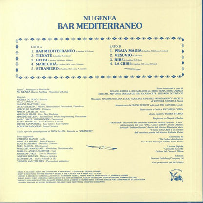 Nu Genea - Bar Mediterraneo (LP)