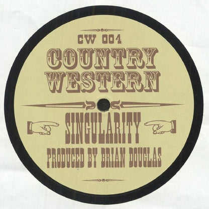 Brian Douglas – Singularity (12", Country Western, 2025) Front Cover