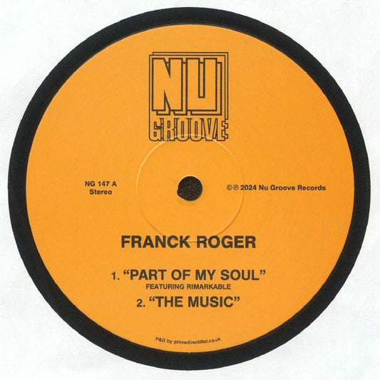 Franck Roger - Cosmic Tree EP (12")