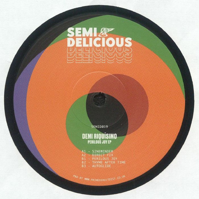 Demi Riquísimo - Perilous Joy EP (12")