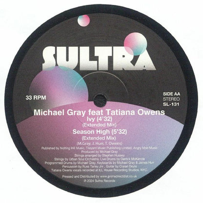 Michael Gray And Leela D - Save Me (12")