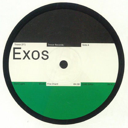 Exos – Green Light (12", Tresor, 2024) Front Cover