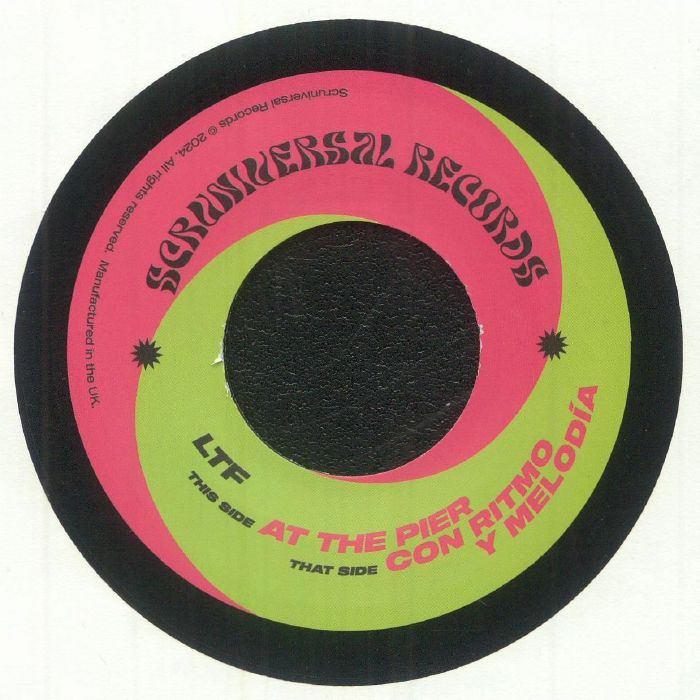 Light The Fuse – At The Pier / Con Ritmo Y Melodia (7", Scruniversal Records, 2025) Front Cover