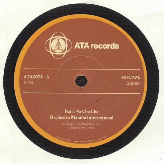 Orchestra Mambo International - Baila Mi Cha Cha / Bajo Con Vibes (7")
