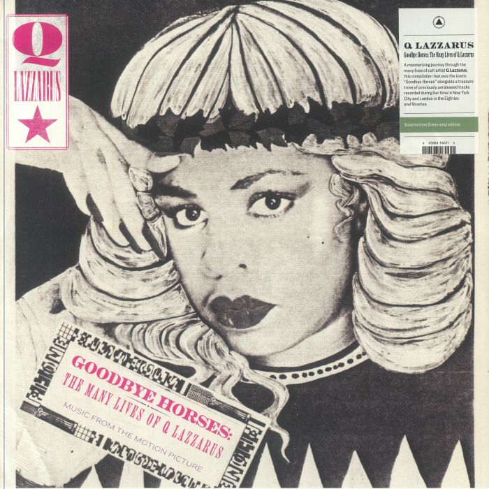 Q Lazzarus – Goodbye Horses: The Many Lives Of Q Lazzarus (Music From The Motion Picture) (LP, Green, Sacred Bones Records, 2025) Front Cover