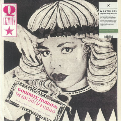 Q Lazzarus – Goodbye Horses: The Many Lives Of Q Lazzarus (Music From The Motion Picture) (LP, Green, Sacred Bones Records, 2025) Front Cover