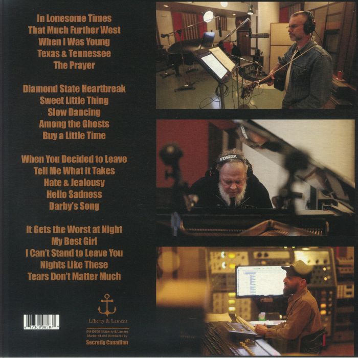 Ben Nichols Rick Steff – Lucero Unplugged (2xLP, Liberty & Lament, 2025) Back Cover