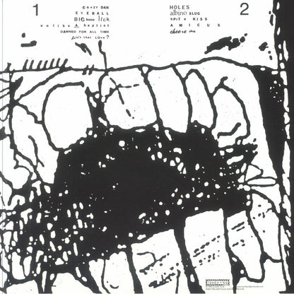 Scratch Acid – Just Keep Eating (LP, Clear, Touch And Go, 2025) Back Cover