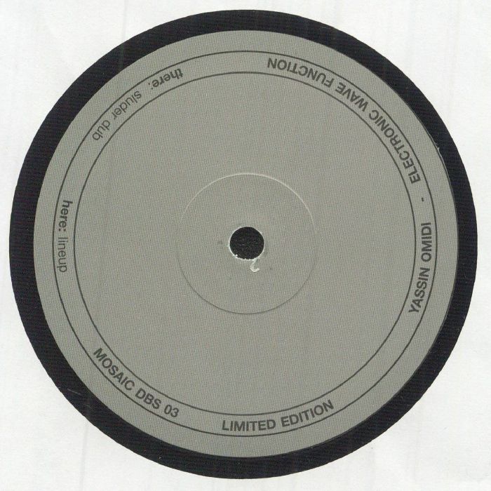 Yassin Omidi - Electronic Wave Function (12")