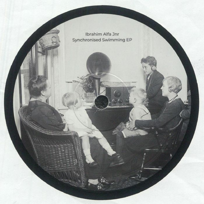 Ibrahim Alfa Jnr – Synchronised Swimming EP (12", On the Wireless, 2025) Front Cover