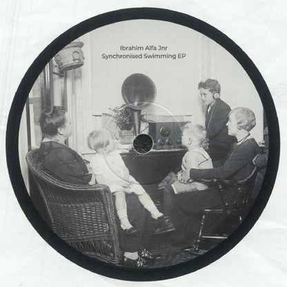 Ibrahim Alfa Jnr – Synchronised Swimming EP (12", On the Wireless, 2025) Front Cover