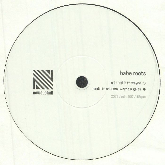 Babe Roots – Mi Feel It (10", Newdubhall, 2025) Front Cover