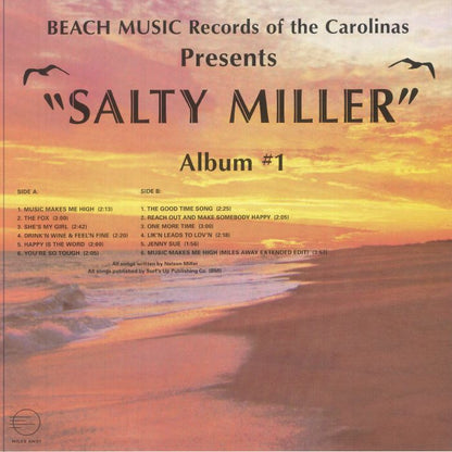 Salty Miller – Album #1 (LP, Miles Away, 2025) Front Cover