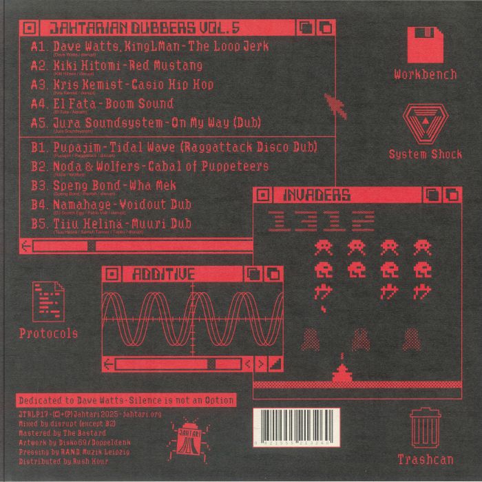 Various - Jahtarian Dubbers Vol. 5 (LP)