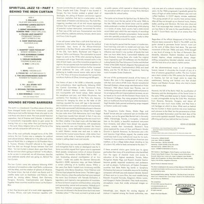 Various – Spiritual Jazz 18: Behind The Iron Curtain (Part 1) (2x12", Jazzman, 2025) Back Cover