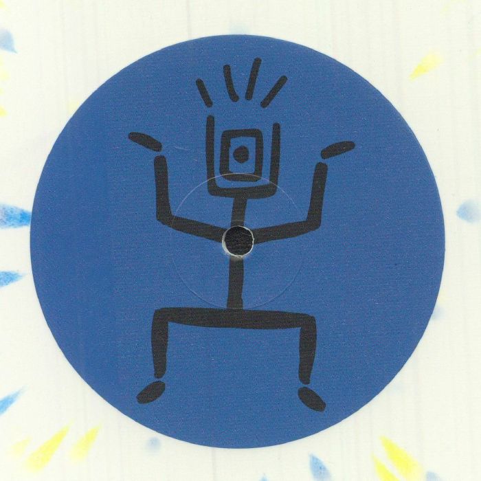 Oncho – Paradigm (12", White w/ Blue & Yellow Splatter, Rhythm Traxxx, 2025) Back Cover