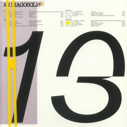 Various – 13 (LP, Diagonal, 2025) Front Cover