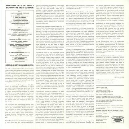 Various – Spiritual Jazz 18: Behind The Iron Curtain (Part 2) (2x12", Jazzman, 2025) Back Cover