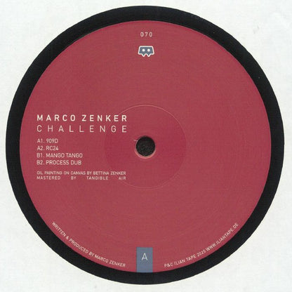 Marco Zenker – Challenge (12", Ilian Tape, 2025) Front Cover