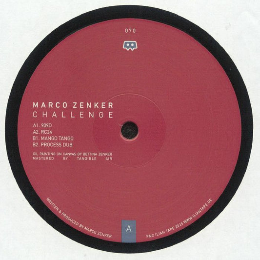 Marco Zenker – Challenge (12", Ilian Tape, 2025) Front Cover