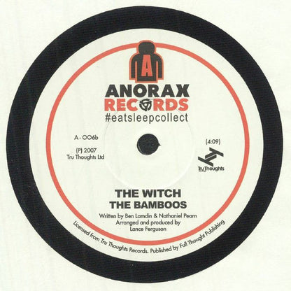 The Bamboos – Tighten Up (7", Anorax Records, 2025) Back Cover