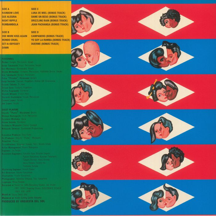 Orquesta Del Sol – Rainbow Love (2xLP, BBE, 2025) Back Cover