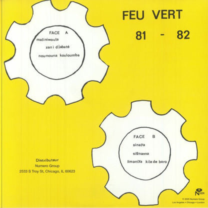 Super Djata Band De Bamako – Vol 2 (Feu Vert 81-82) (LP, Psychedelic Shadow, Numero Group, 2025) Back Cover