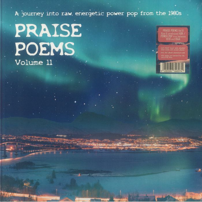 Various – Praise Poems Volume 11 (A Journey Into Raw, Energetic Power Pop From The 1980s) (2xLP, Tramp Records, 2025) Front Cover