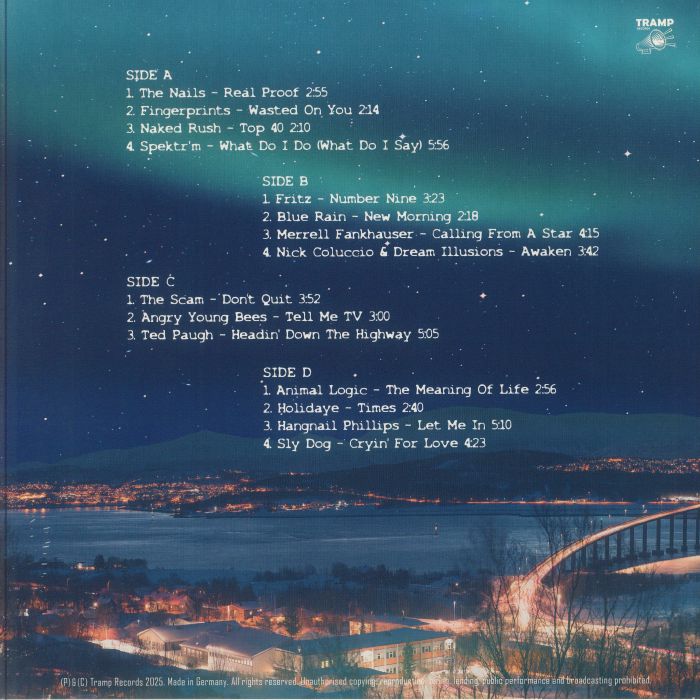 Various – Praise Poems Volume 11 (A Journey Into Raw, Energetic Power Pop From The 1980s) (2xLP, Tramp Records, 2025) Back Cover