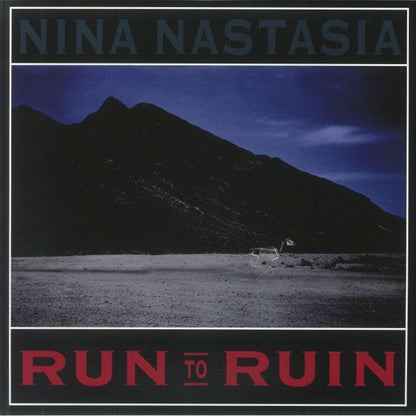 Nina Nastasia – Run To Ruin (LP, Blue, 180g, Touch And Go, 2025) Front Cover