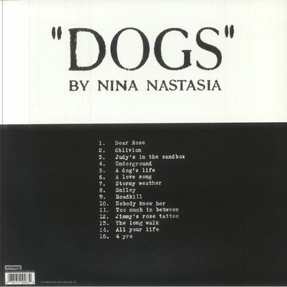 Nina Nastasia – Dogs (LP, White, Touch And Go, 2025) Back Cover